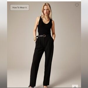 Essential pant in city crepe